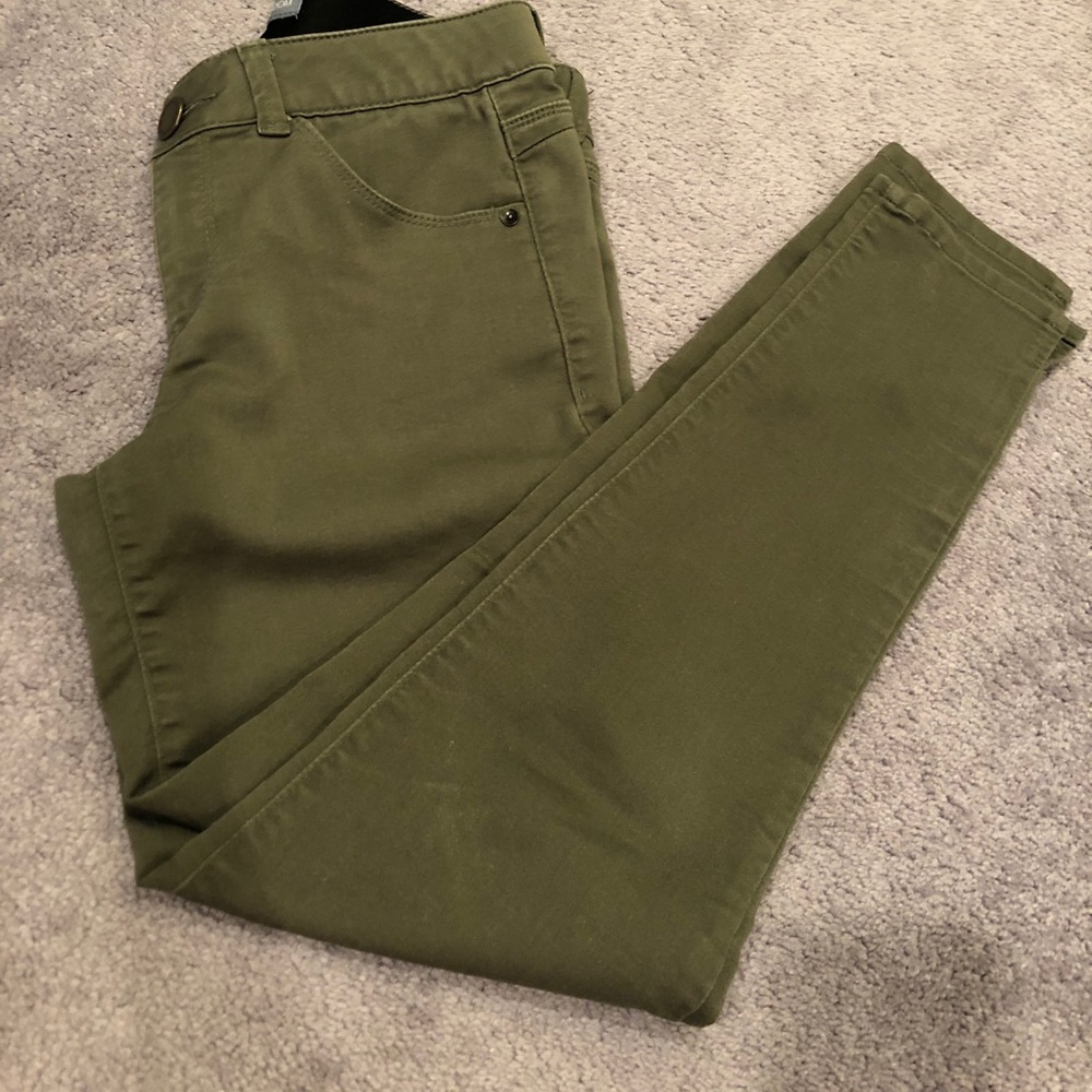 Nordstrom Wit & Wisdom Olive Green Pants Size 4